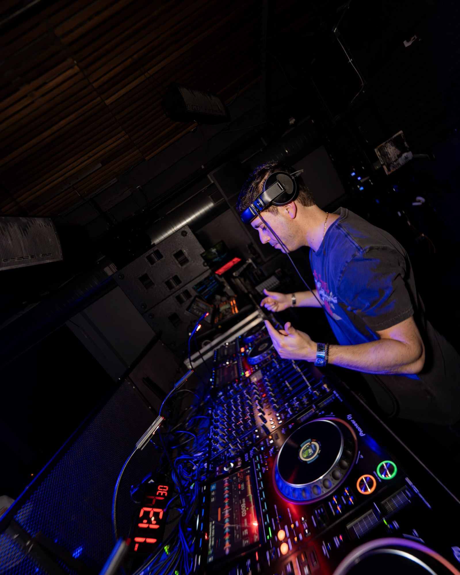 On the mixer
